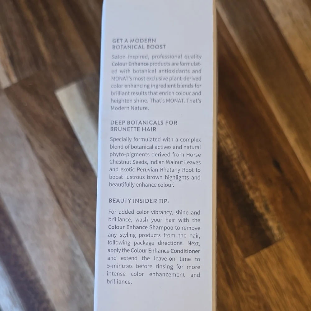 MONAT Colour Enhance Beautiful Brunette Shampoo & Conditioner - Brown